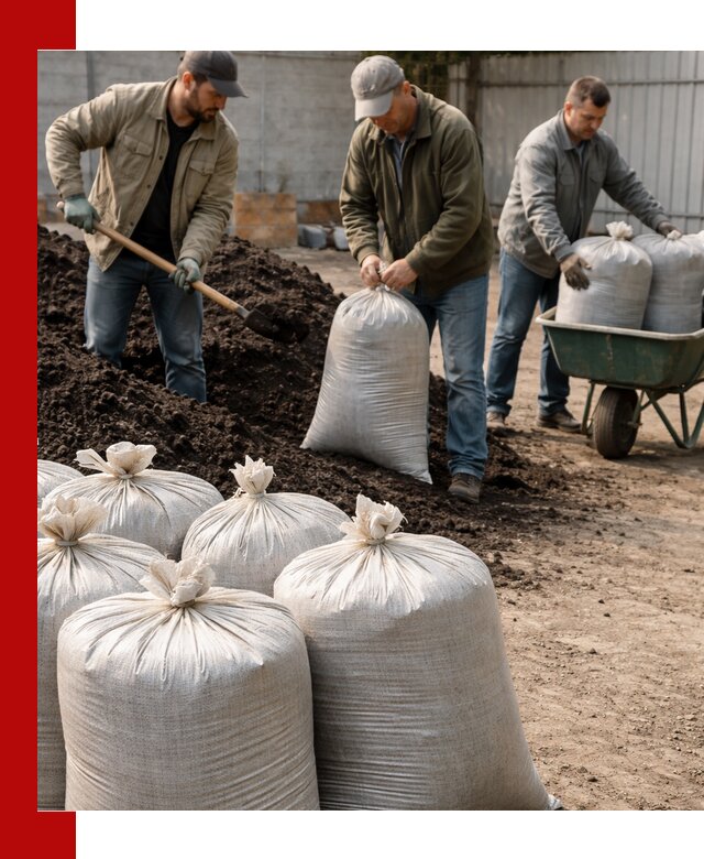 Купить чернозем в мешках с доставкой в Александрове