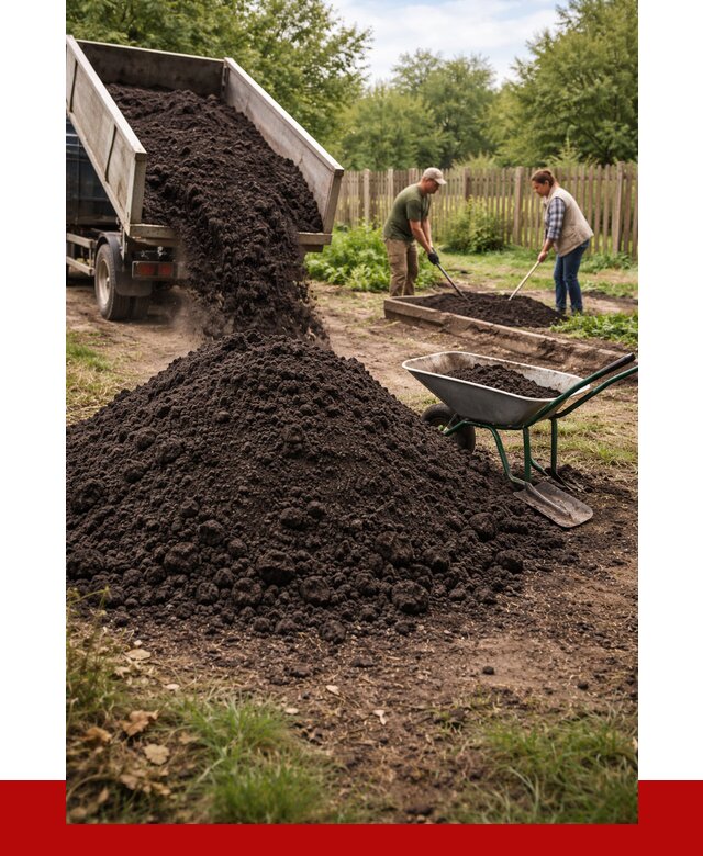 Купить чернозем для огорода в Александрове от 2678 р. | ПРОНЕРУДЛкн