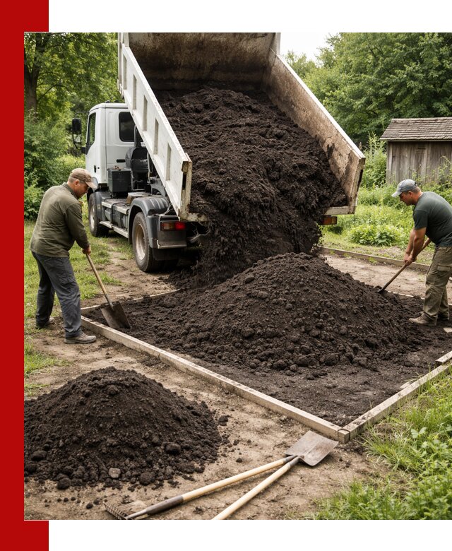 Купить чистый чернозем для огорода с доставкой в Александрове