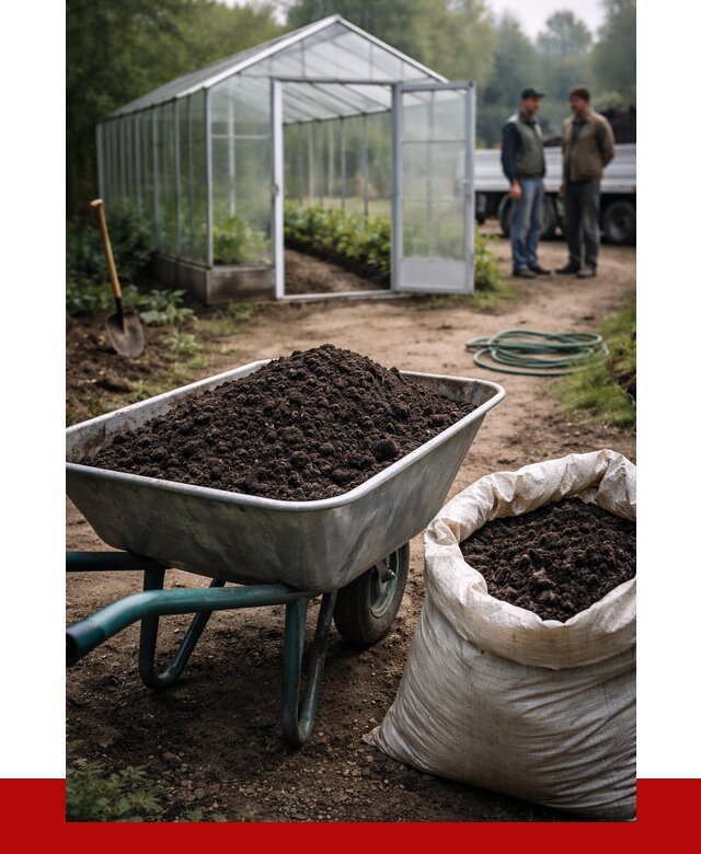 Чернозем для теплицы в Александрове с доставкой от 1607 р. | ПРОНЕРУДЛкн