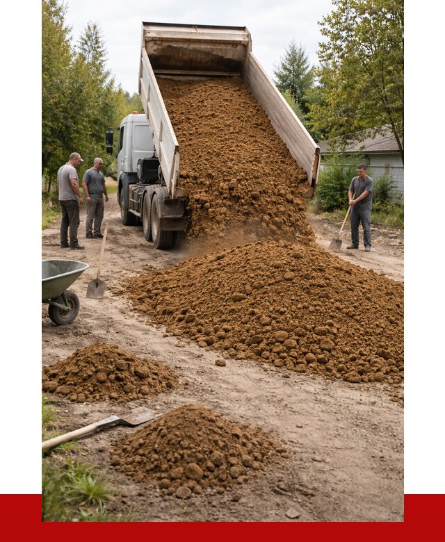 Купить суглинок с доставкой в Александрове от 2678 р. за куб | ПРОНЕРУДЛкн