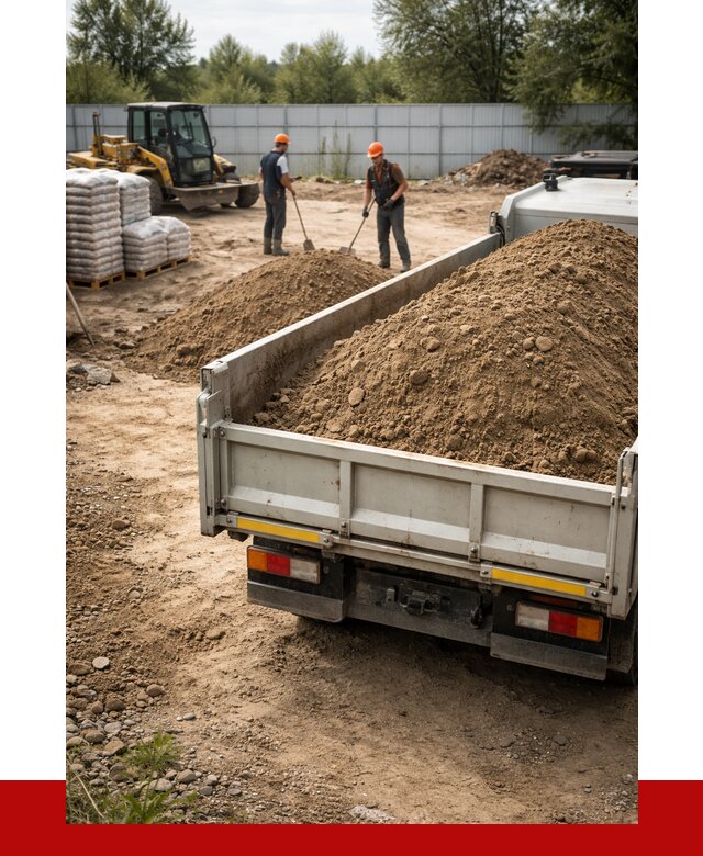 Супесь с доставкой в Александрове от 2624 р. за куб | ПРОНЕРУДЛкн