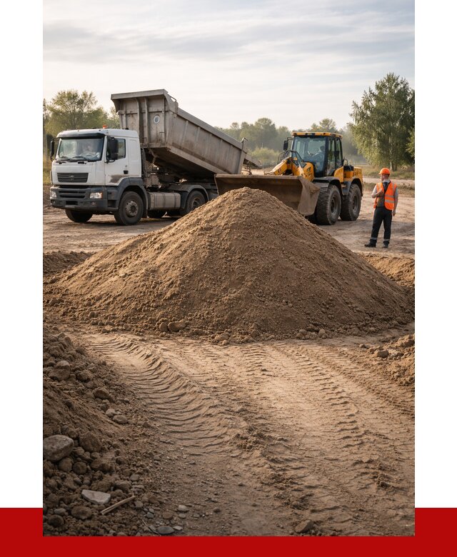 Купить песчаный грунт с доставкой в Александрове от 4499 р. | ПРОНЕРУДЛкн