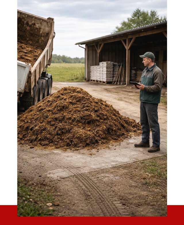 Купить навоз с доставкой в Александрове от 1285 р. за куб | ПРОНЕРУДЛкн