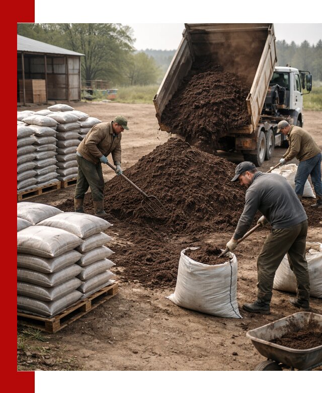 Доставка компоста оптом и в розницу в Александрове