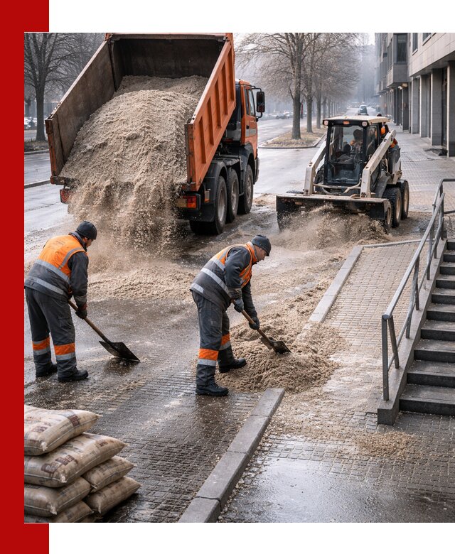 Поставка противогололедных материалов в Александрове