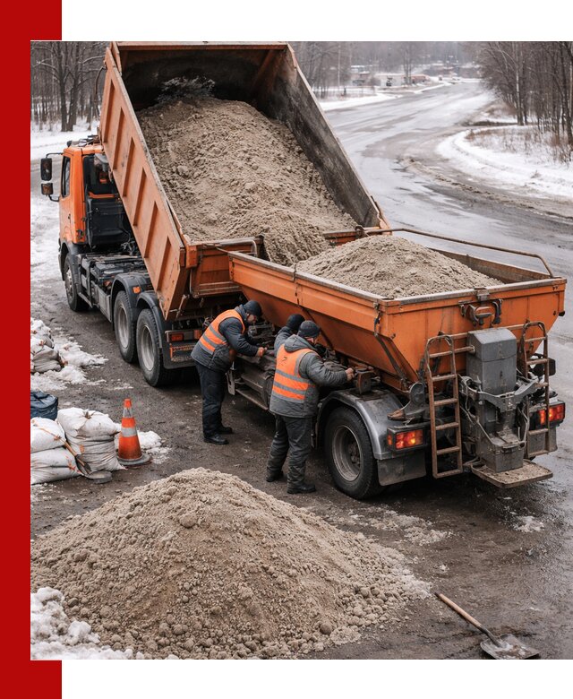 Поставка и вывоз пескосоля в Александрове оптом и в розницу