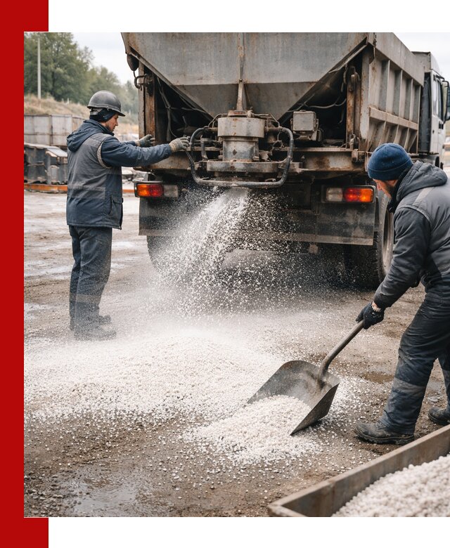 Доставка и продажа хлористого кальция в Александрове