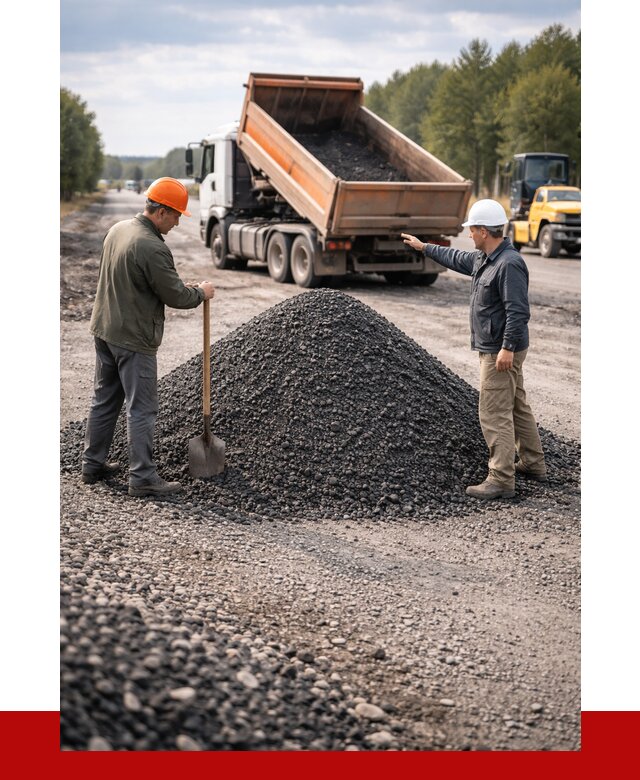 Купить асфальтовую крошку для дорог в Александрове от 4499 р. | ПРОНЕРУДЛкн