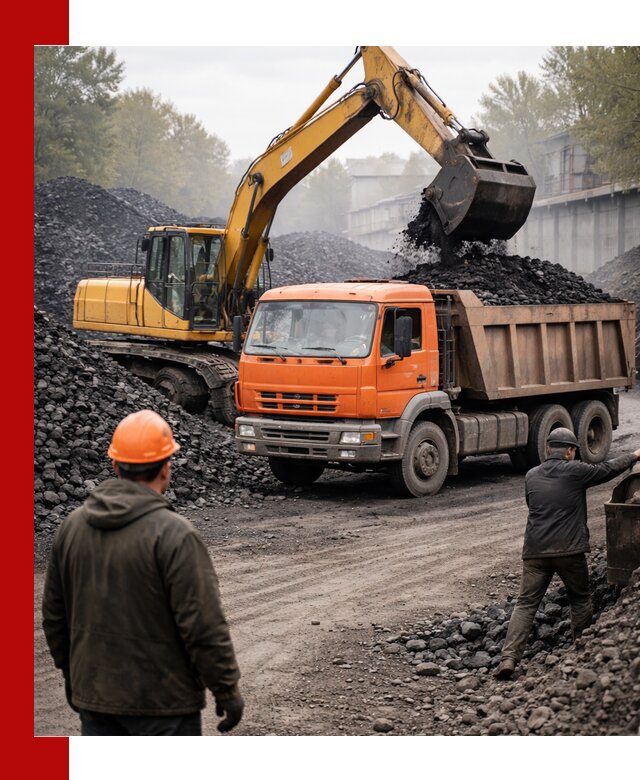 Доставка угля автотранспортом в Александрове быстро и выгодно