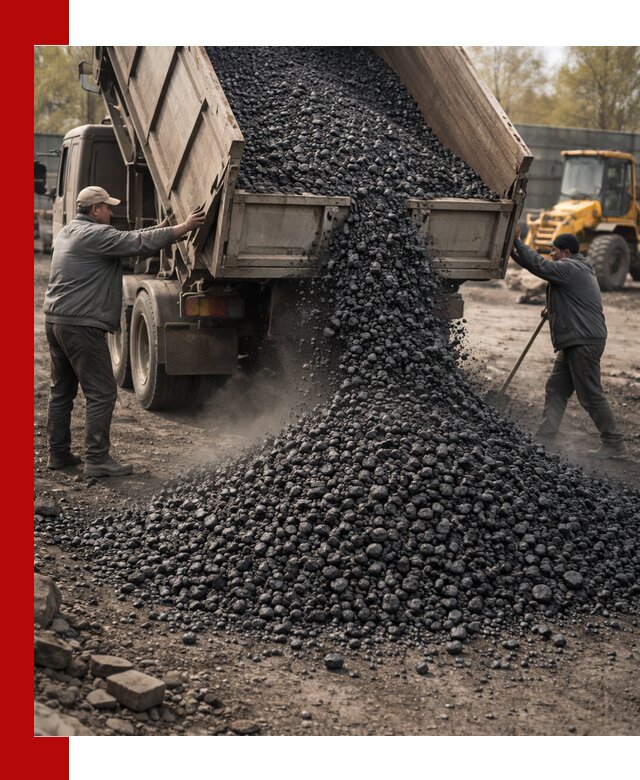 Доставка угля семечка самосвалами в Александрове