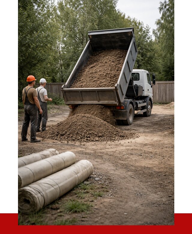 Доставка сыпучих материалов самосвалом в Александрова от 4499 р. | ПРОНЕРУДЛкн