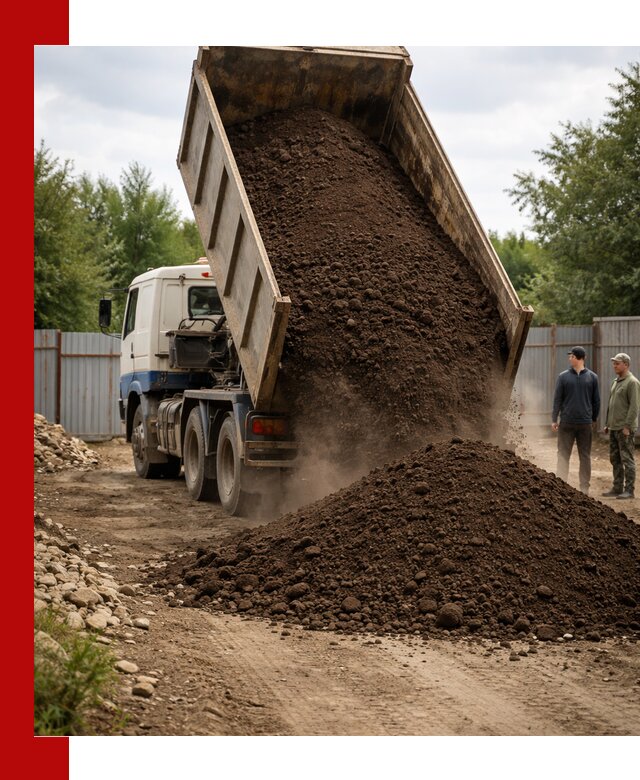 Доставка самосвалом 10 кубов в Александрове быстро и надёжно