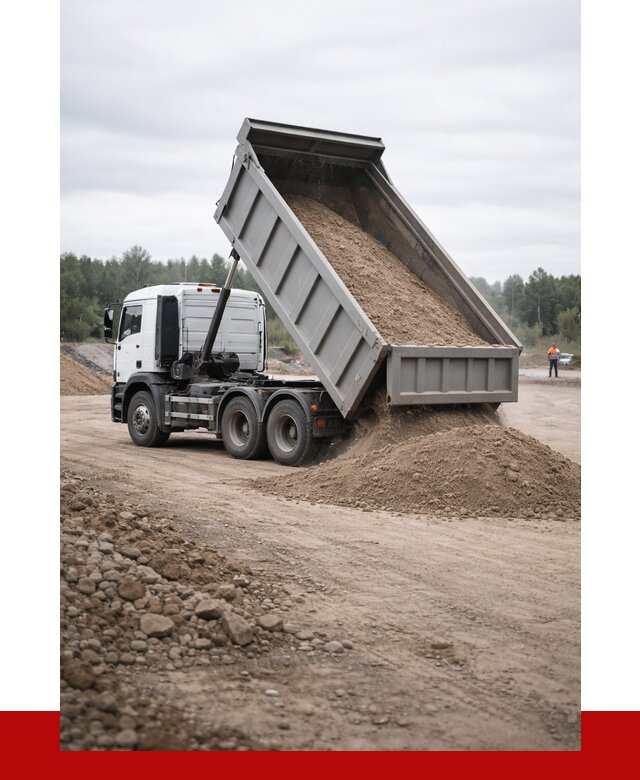 Доставка самосвалом 15 кубов в Александрове от 6962 руб. | ПРОНЕРУДЛкн