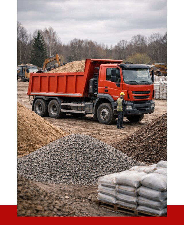 Доставка самосвалом 25 кубов в Александрове от 8033 р. | ПРОНЕРУДЛкн