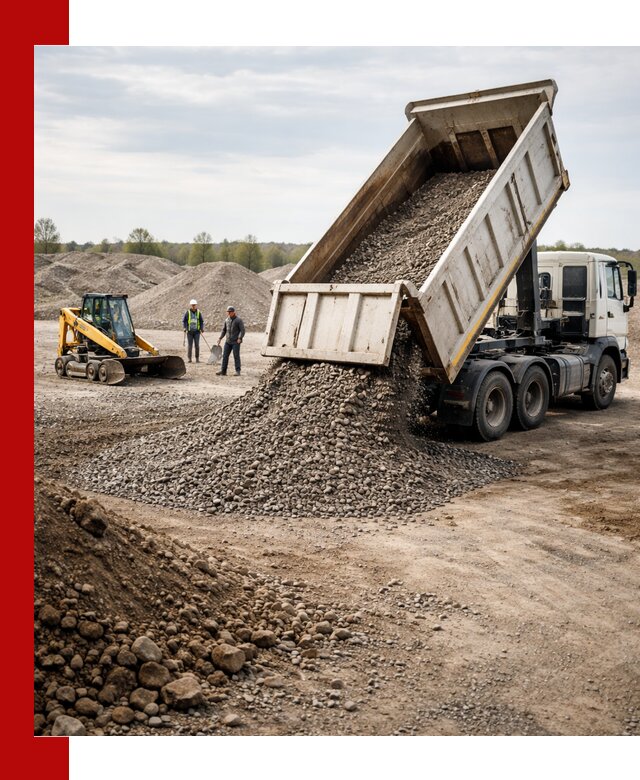 Доставка самосвалом 25 м³ в Александрове быстро и надежно