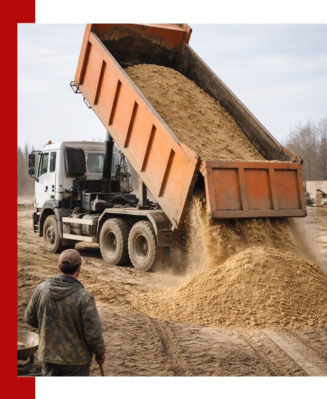 Аренда самосвала 20 тонн для перевозки грузов в Александрове