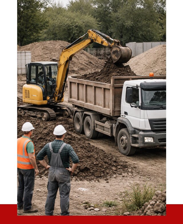 Вывоз грунта в Александрове от 4820 р. самосвалом | ПРОНЕРУДЛкн