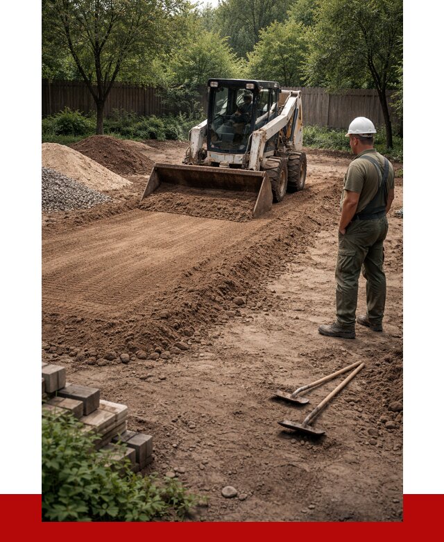 Выравнивание участка под ключ в Александрове от 3749 р. | ПРОНЕРУДЛкн